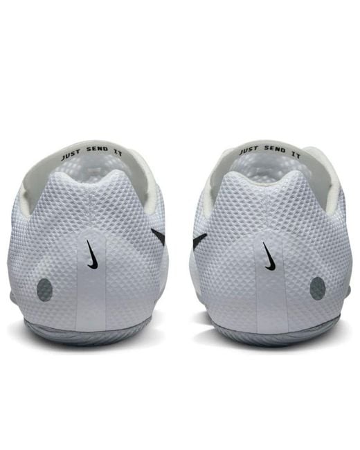 Nike White Air Zoom Rival Sprint Spikes for men