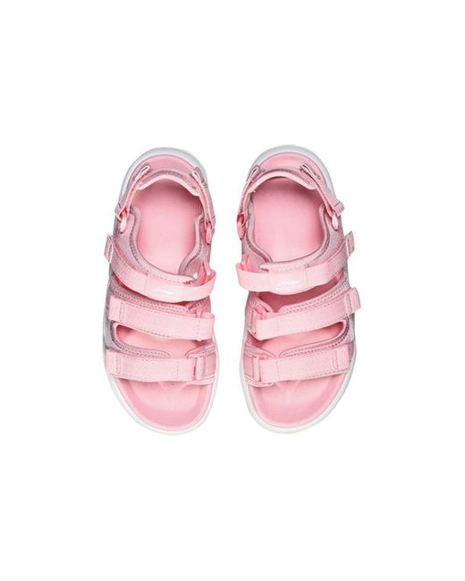 Li-ning Pink (Wmns) Strappy Sandals