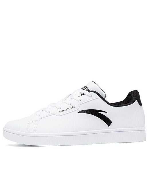 Anta White Skateboarding Shoes for men