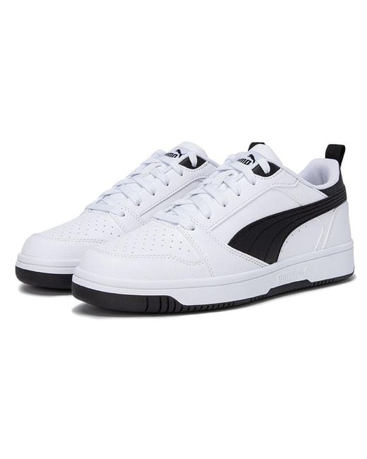 PUMA White Rebound V6 Low for men