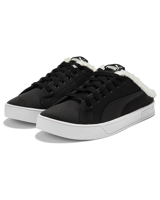 PUMA Black Bari Mule Sherpa for men