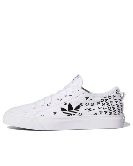 Adidas White (Wmns) Nizza Trefoil 'Cloud'