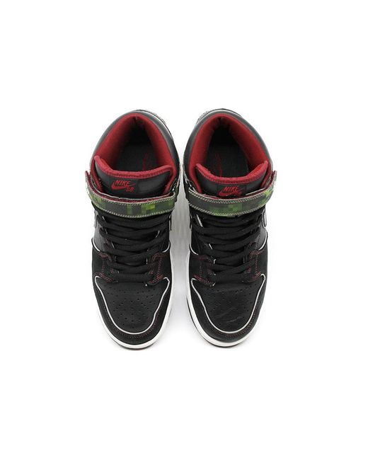 Nike Black Dunk Mid Elite Sb 'Nitraid' for men