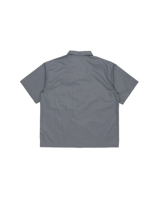 Nike Gray Thin And Light Loose Sports Short Sleeve Shirt for men