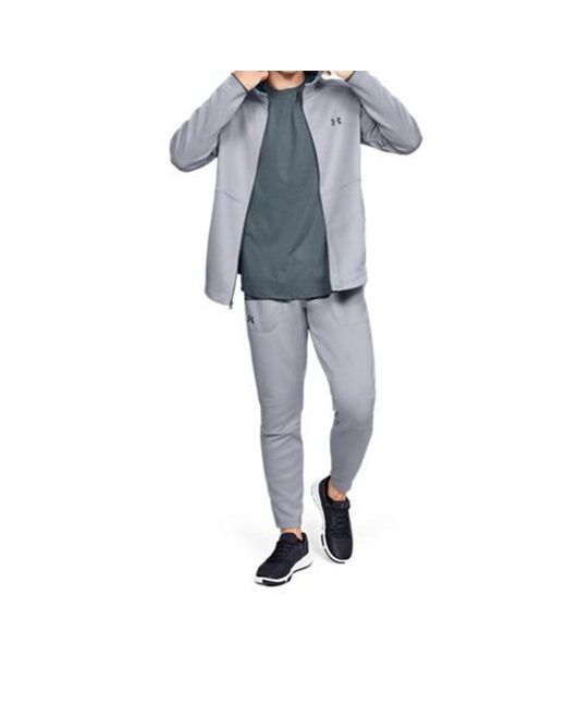Under Armour Blue Warmup Training Sports Hooded Tops for men