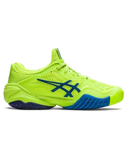 Asics Green Court Flytefoam 3 Tennis Shoes