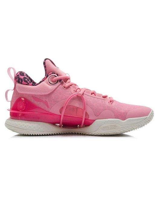 Li-ning Pink Strike 8 'Geranium Powder' for men