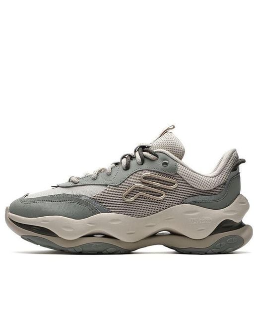 Fila Gray Cheese Sneakers for men