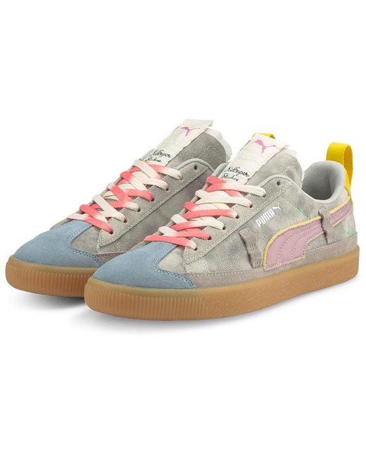 PUMA White Kidsuper Studios X Suede Vintage 'Lupine' for men