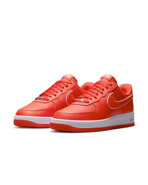 Nike Red Air Force 1 '07 'Picante' for men