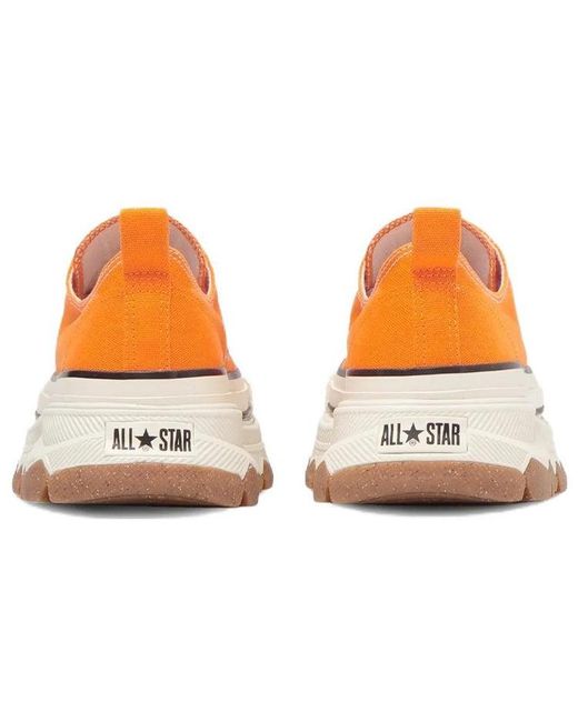 Converse Orange All Star Trek Wave Ox 'Low Cut' for men