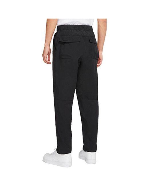 Nike Blue Sportswear Premium Essentials Cone Woven Sports Long Pants for men