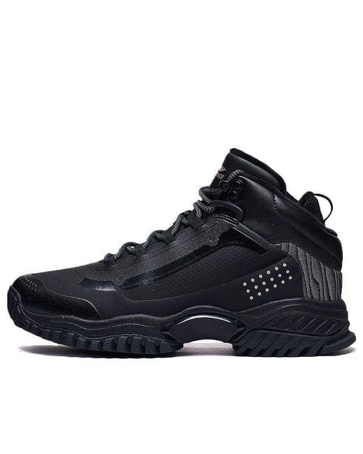 Li-ning Black Conqueror Lite Winter Warm Fleece for men