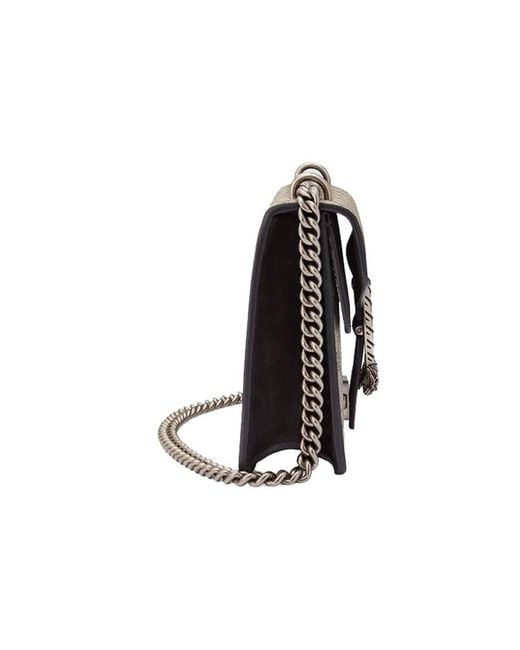 Gucci Metallic (Wmns) Dionysus Gg Supreme Mini Bag Ebony'