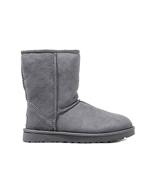 Ugg Black (Wmns) Classic Short Ii Fleece Lined