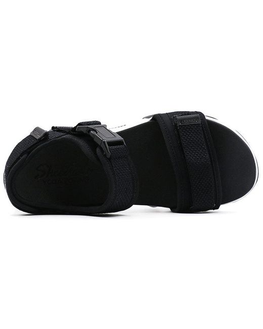 Skechers Black (Wmns) Dlites 2.0 Fashion Sandals