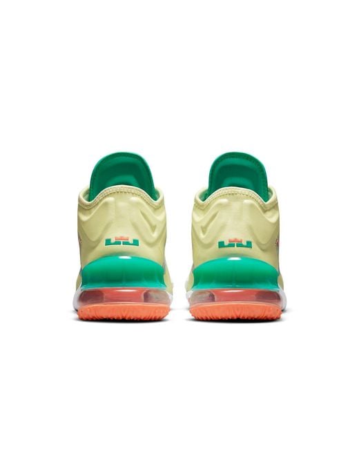 Nike Green Lebron 18 Low 'Lebronold Palmer' for men