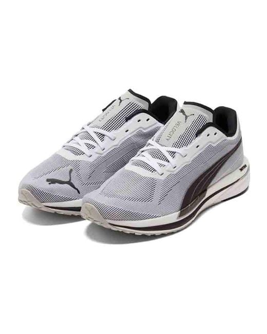PUMA White Velocity Nitro for men