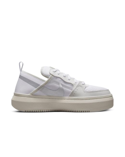 Nike White (Wmns) Court Vision 1 Alta