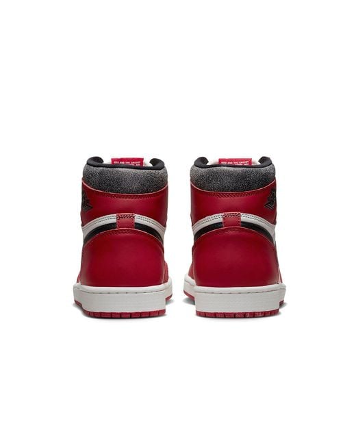 Nike Red 1 Retro High Og 'Chicago Lost & Found' for men