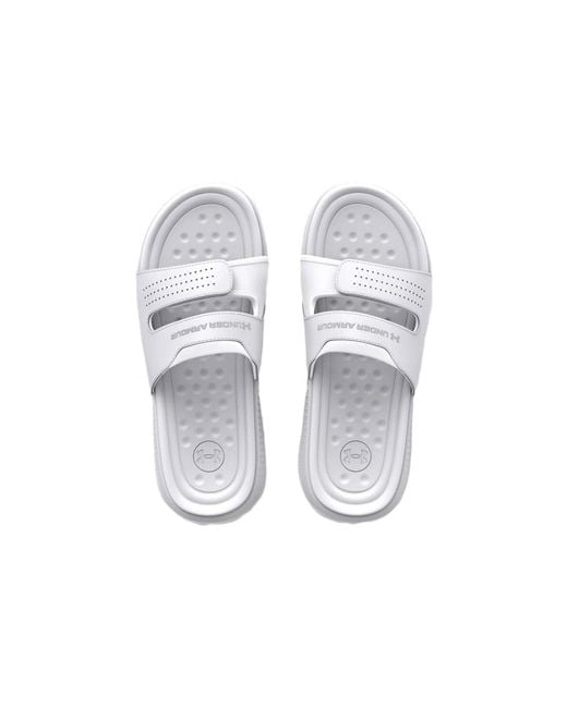 Under Armour White (Wmns) Ansa Studio Slide Halo'