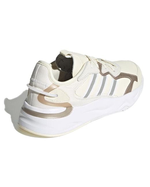 Adidas White Futureflow 'Ivory' for men