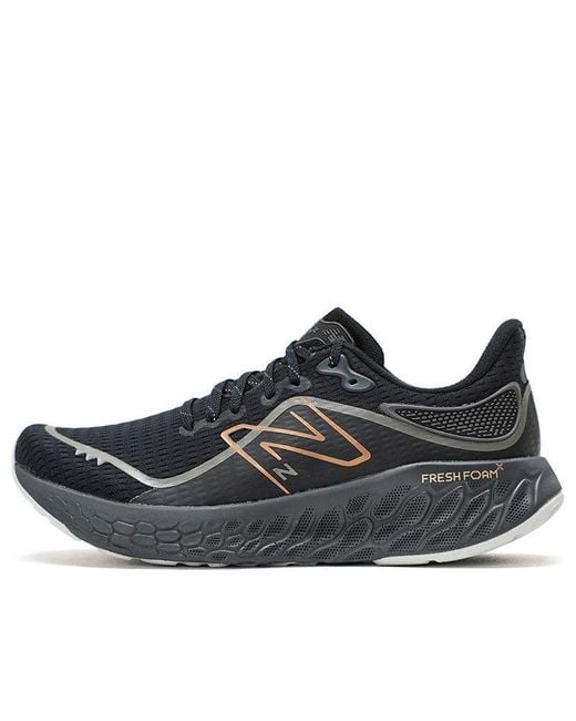 New Balance Black Fresh Foam X 1080V12 Permafrost Copper Metallic' for men