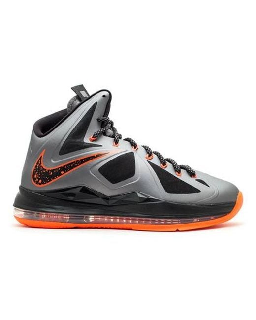 Nike Black Lebron 10 'Lava' for men