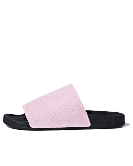 Adidas Pink (Wmns) Originals Adilette Luxe
