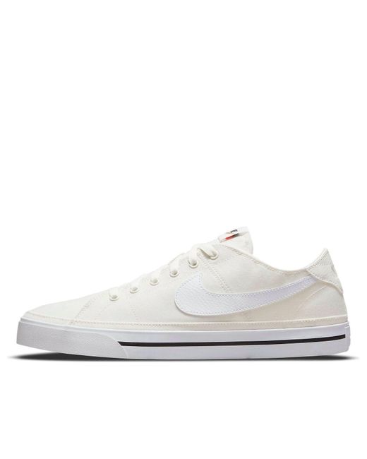 Nike White Court Legacy Cnvs Creamy for men