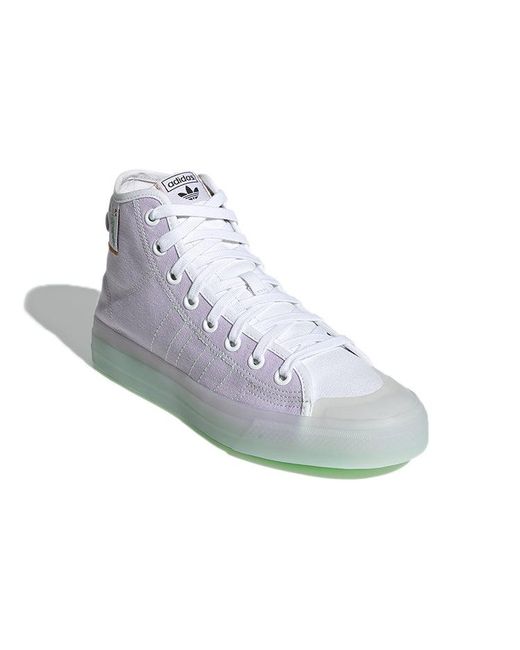Adidas Blue Nizza Hi Rf 'Grape'