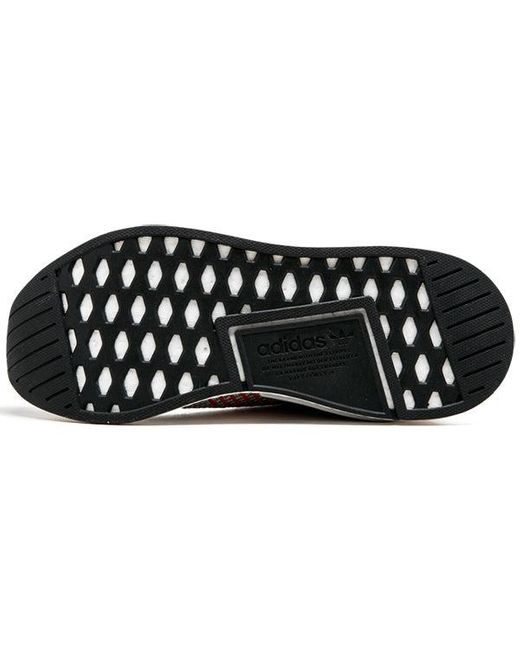 Adidas White Nmd_Cs2 Primeknit 'Dark Shock' for men