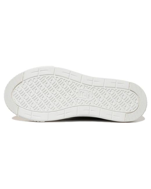 Fila Black Low Top One Pedal Skate Shoes Korean Version