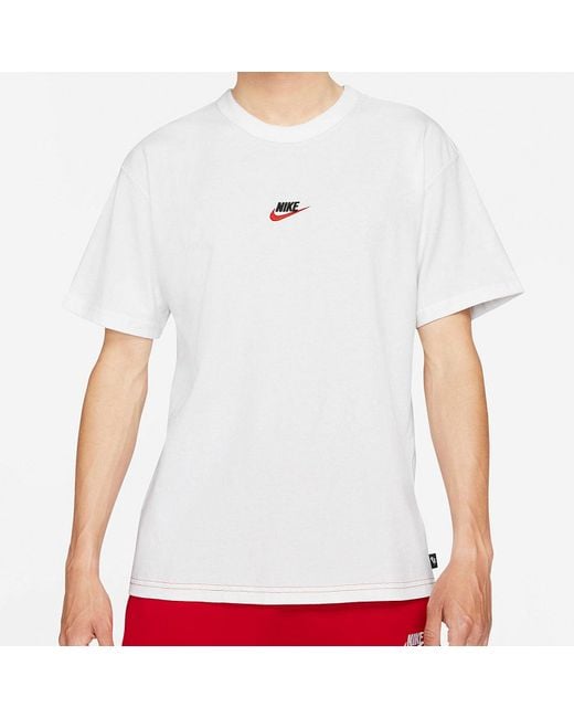 Nike White As Sportswear Tee Premium Essential for men
