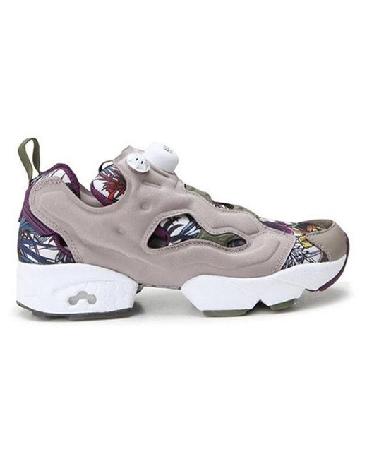 Reebok White Instapump Fury 'Seasonal Graphic Pack' for men