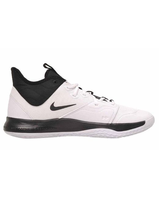 Nike White Pg 3 Tb for men