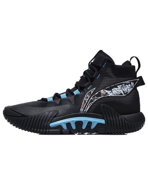 Li-ning Blue Badfive 2 High for men