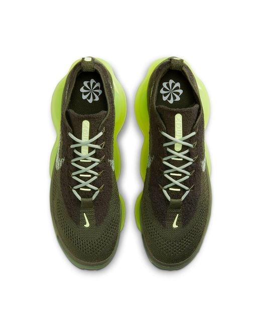 Nike Green Air Max Scorpion 'Barely Volt' for men