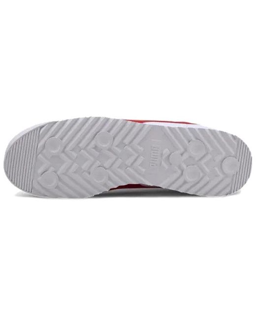 PUMA White Roma Sports Casual Shoes for men