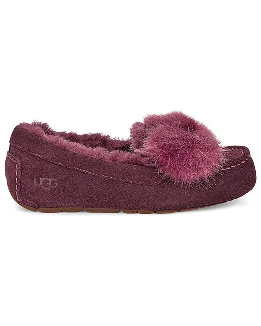 UGG Holiday Ansley Puff Bow in Purple Lyst