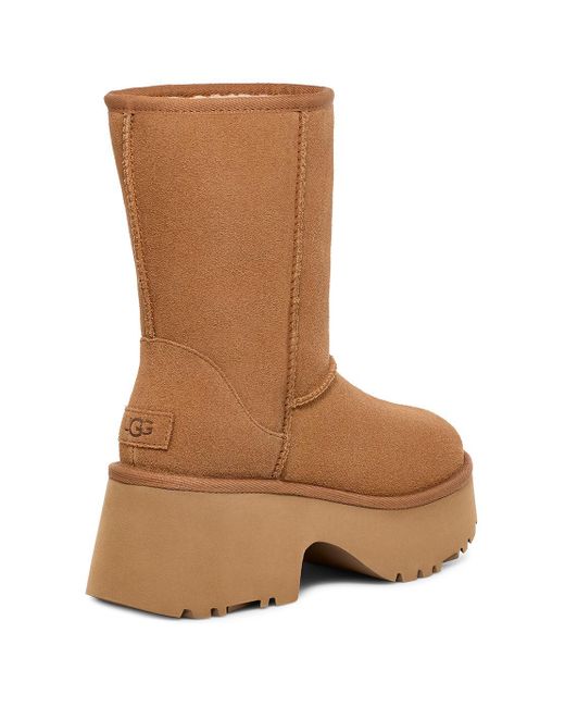 Ugg Brown (Wmns) Classic Short New Heights 'Chestnut'