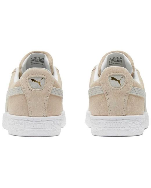 PUMA White Suede Classic Xxi for men