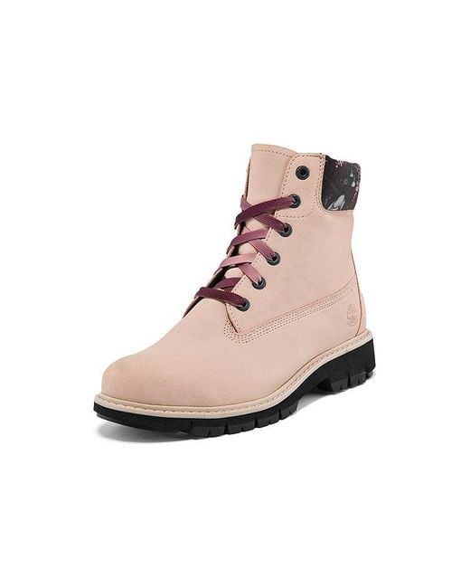 Timberland Natural (Wmns) Lucia Way Inch Charm Waterproof Boot 'Light Nubuck'