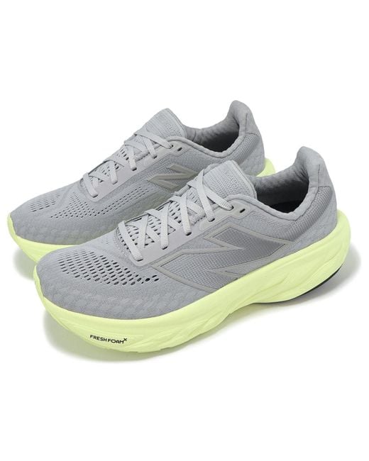 New Balance White (Wmns) Fresh Foam X 1080V14 'Raincloud Limelight Metallic'