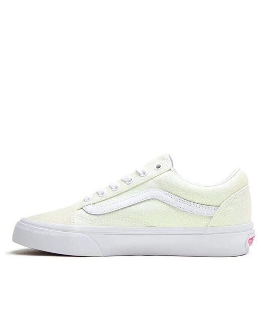Vans White Old Skool 'Uv Glitter' for men