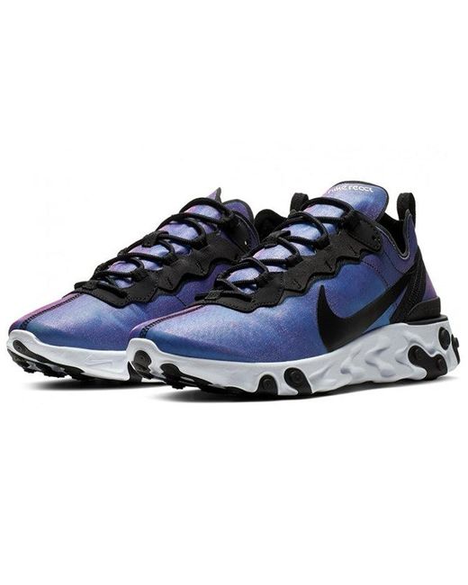 Nike Blue React Element 55 Premium 'Sunset' for men