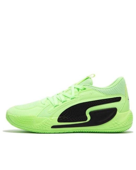 PUMA Green Court Rider Chaos 'Fizzy Lime' for men