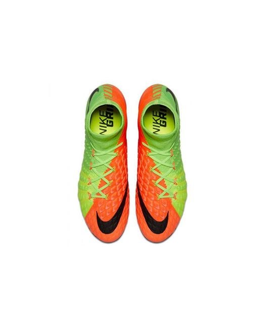 Nike Green Hypervenom Phantom 3 Df Ag Pro 'Electric Hyper' for men