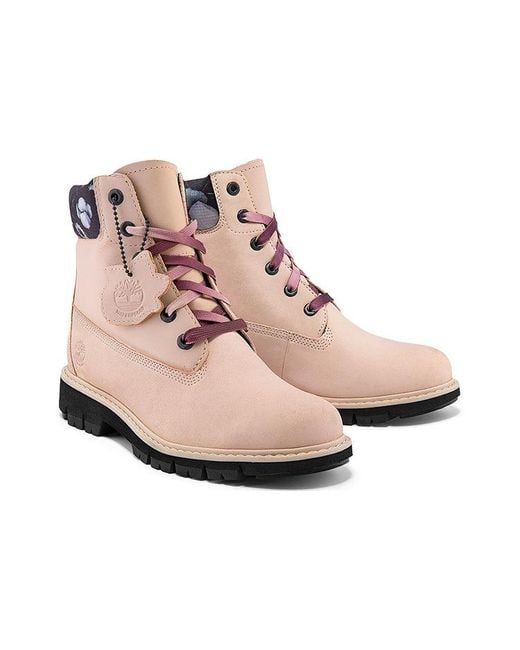 Timberland Natural (Wmns) Lucia Way Inch Charm Waterproof Boot 'Light Nubuck'