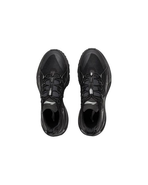 Li-ning Black Yijie Hiking Shoes for men